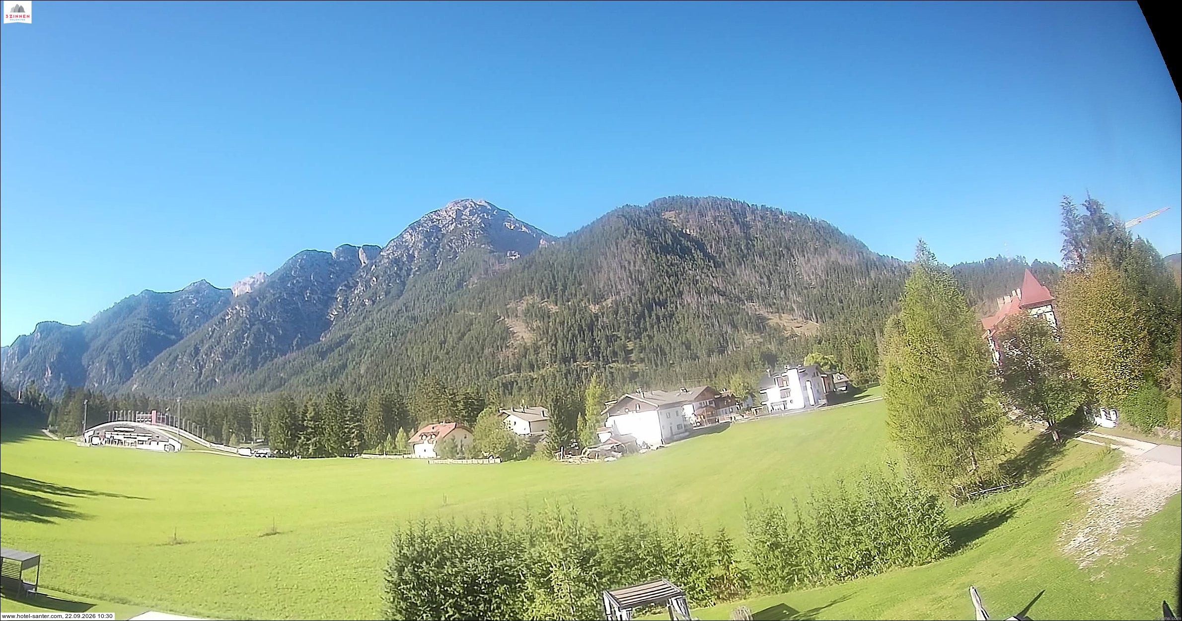 Archiv Foto Webcam Hotel Santer in Toblach
