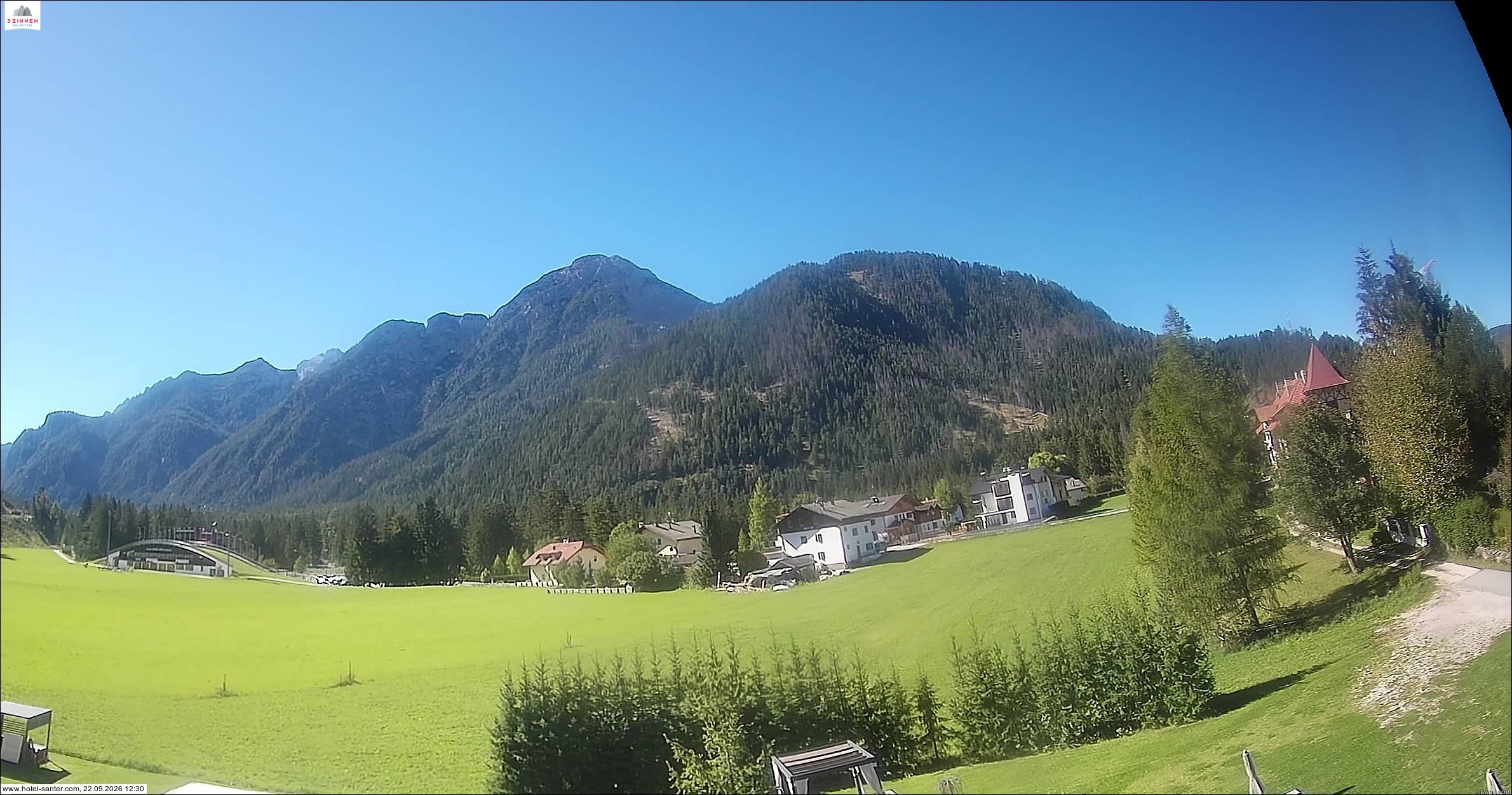 Archiv Foto Webcam Hotel Santer in Toblach