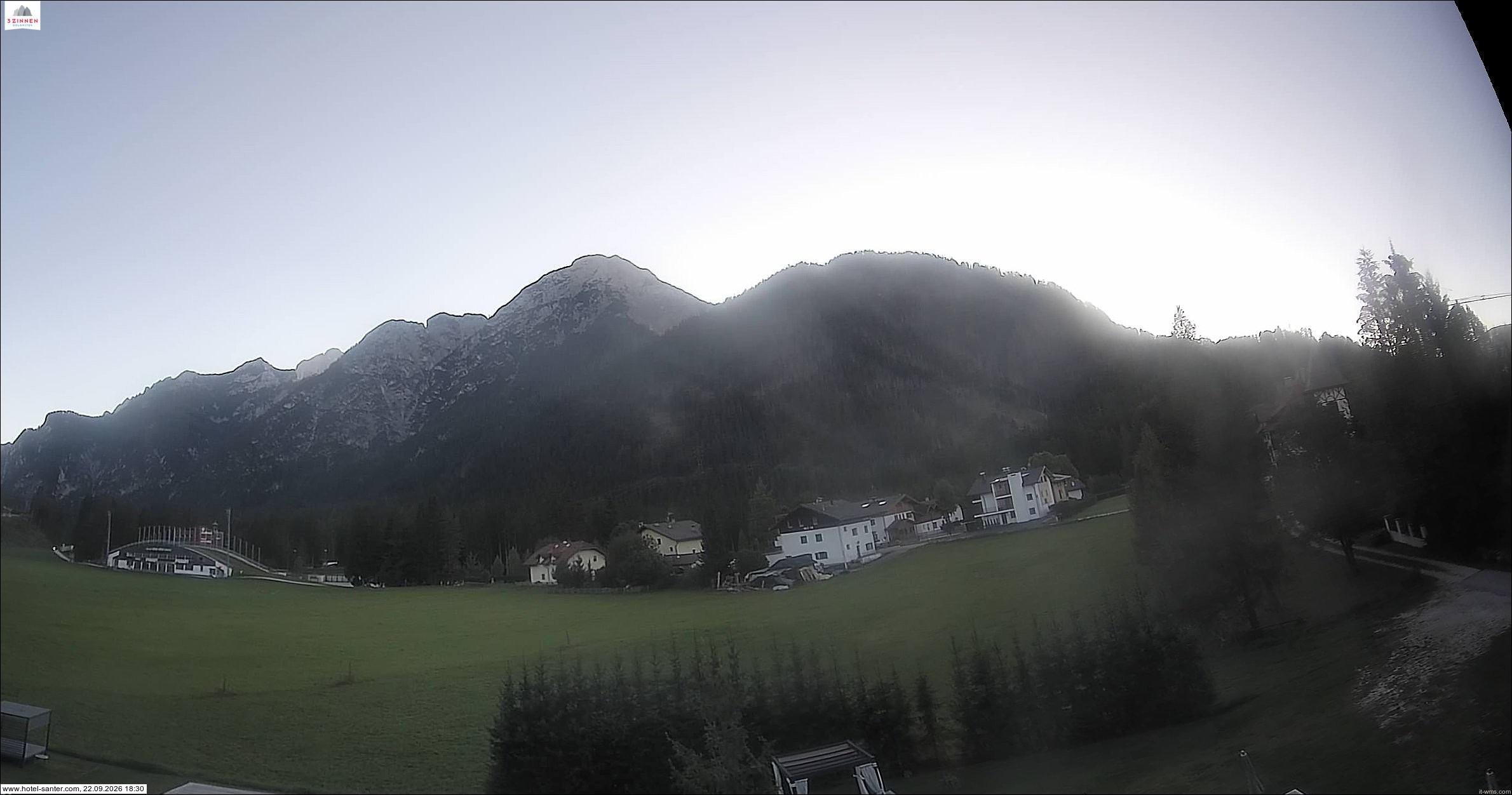 Archiv Foto Webcam Hotel Santer in Toblach