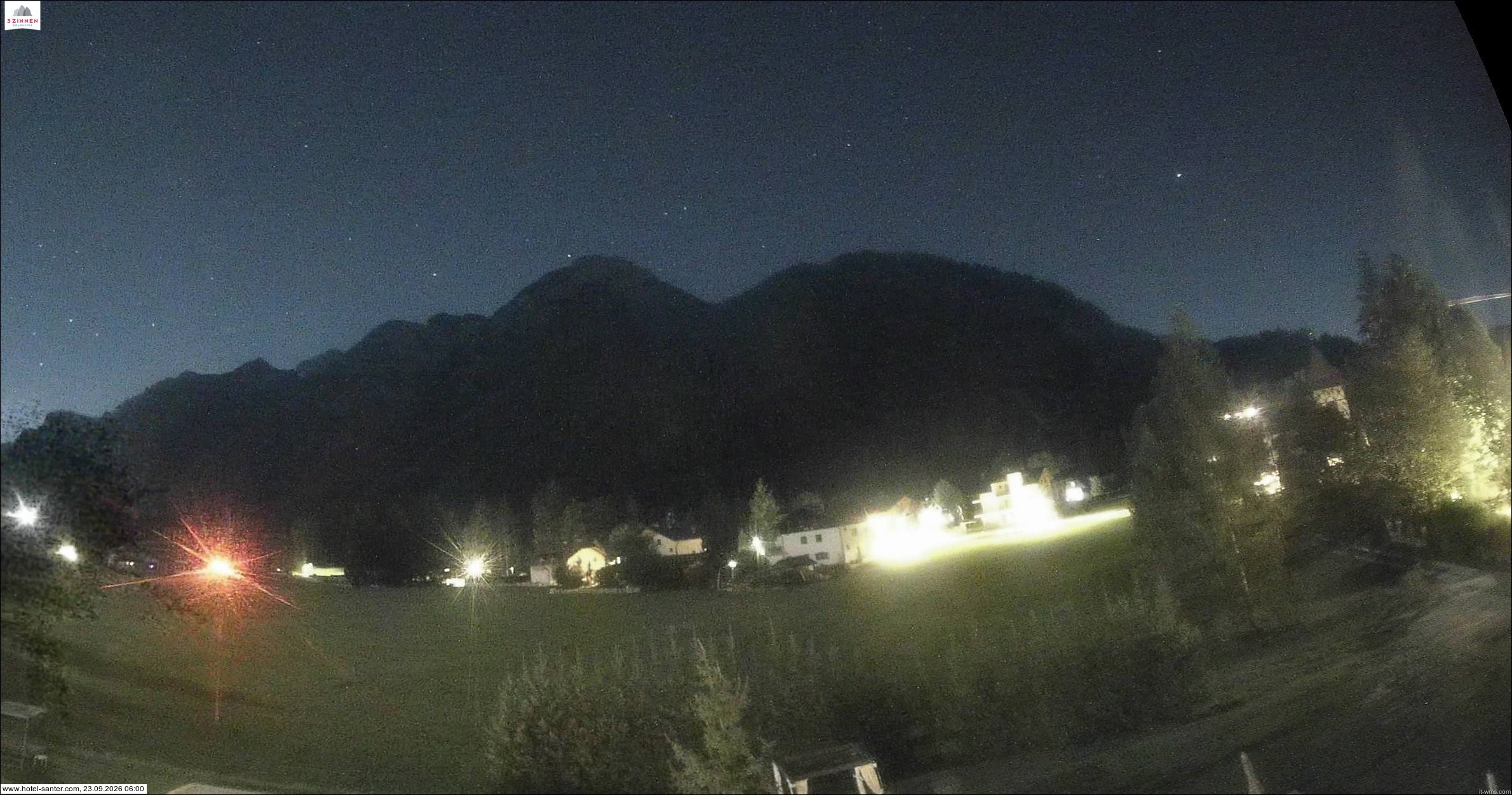 Archiv Foto Webcam Hotel Santer in Toblach