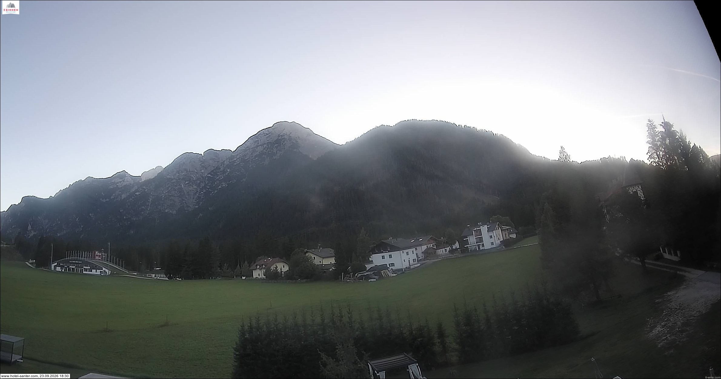 Archiv Foto Webcam Hotel Santer in Toblach