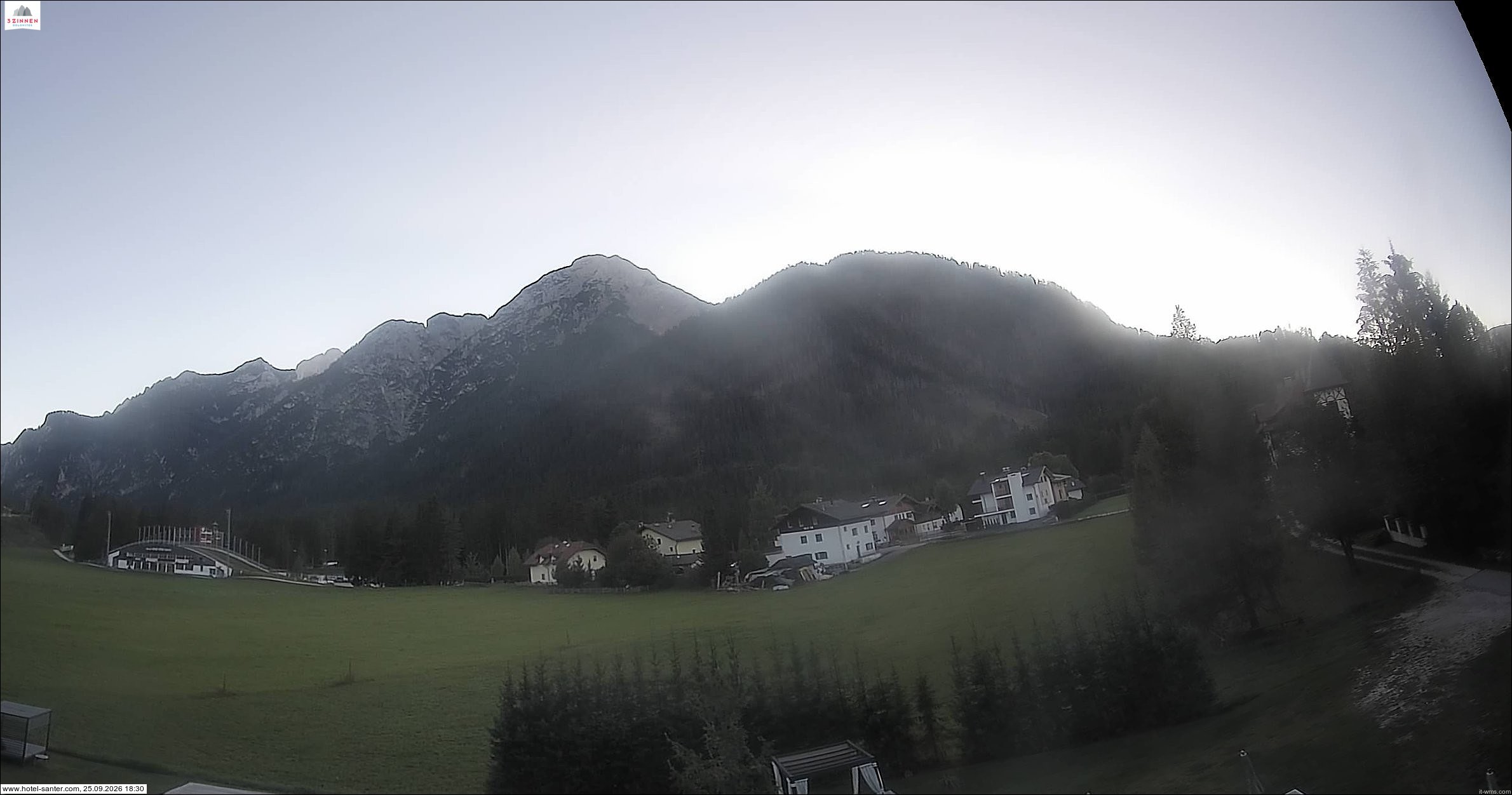 Archiv Foto Webcam Hotel Santer in Toblach