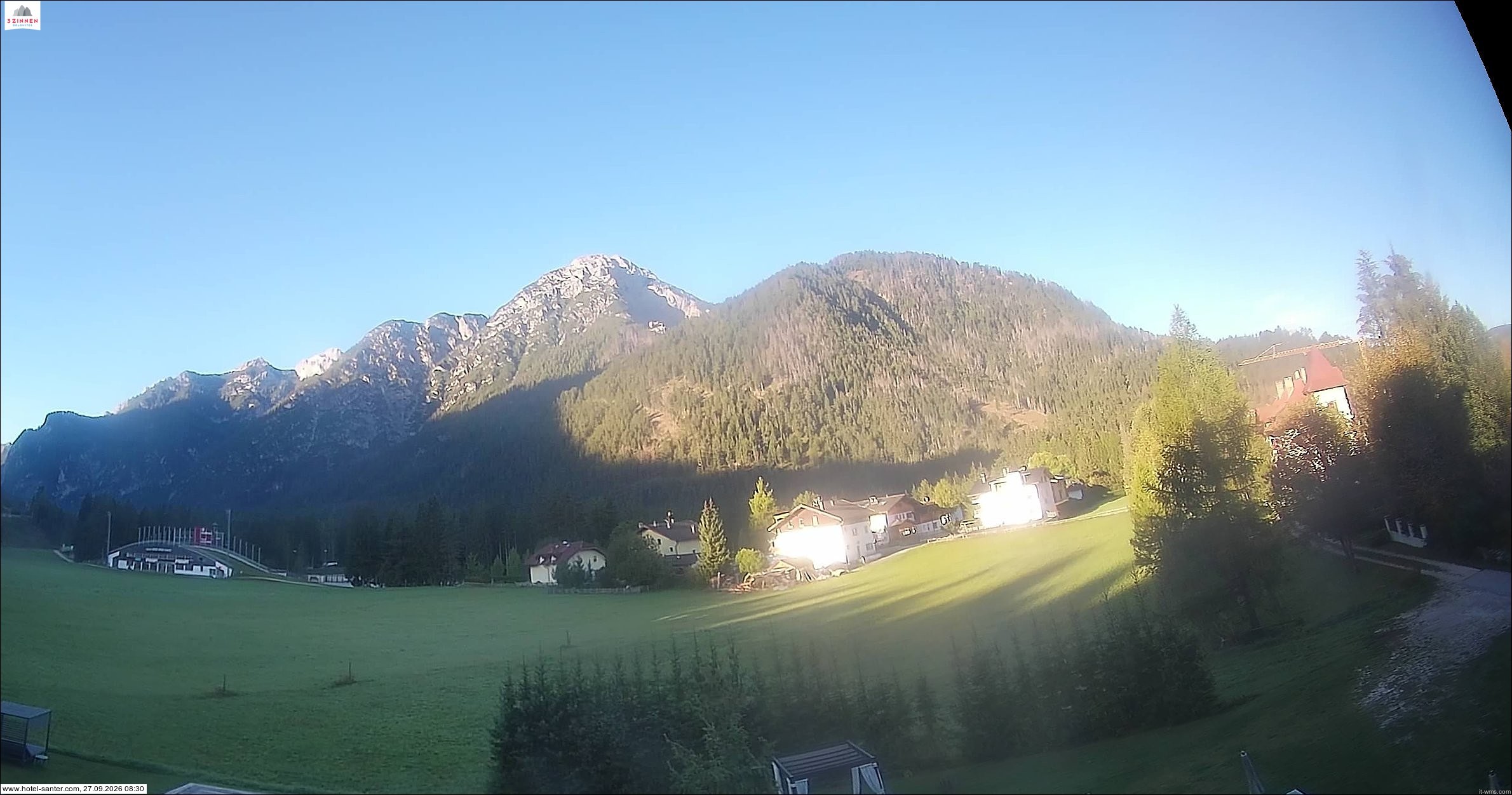 Archiv Foto Webcam Hotel Santer in Toblach