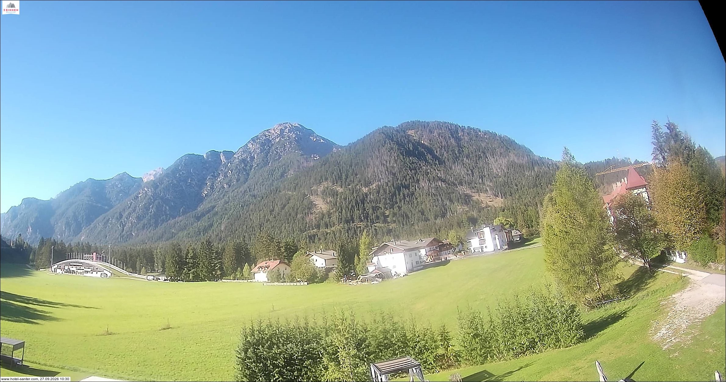 Archiv Foto Webcam Hotel Santer in Toblach