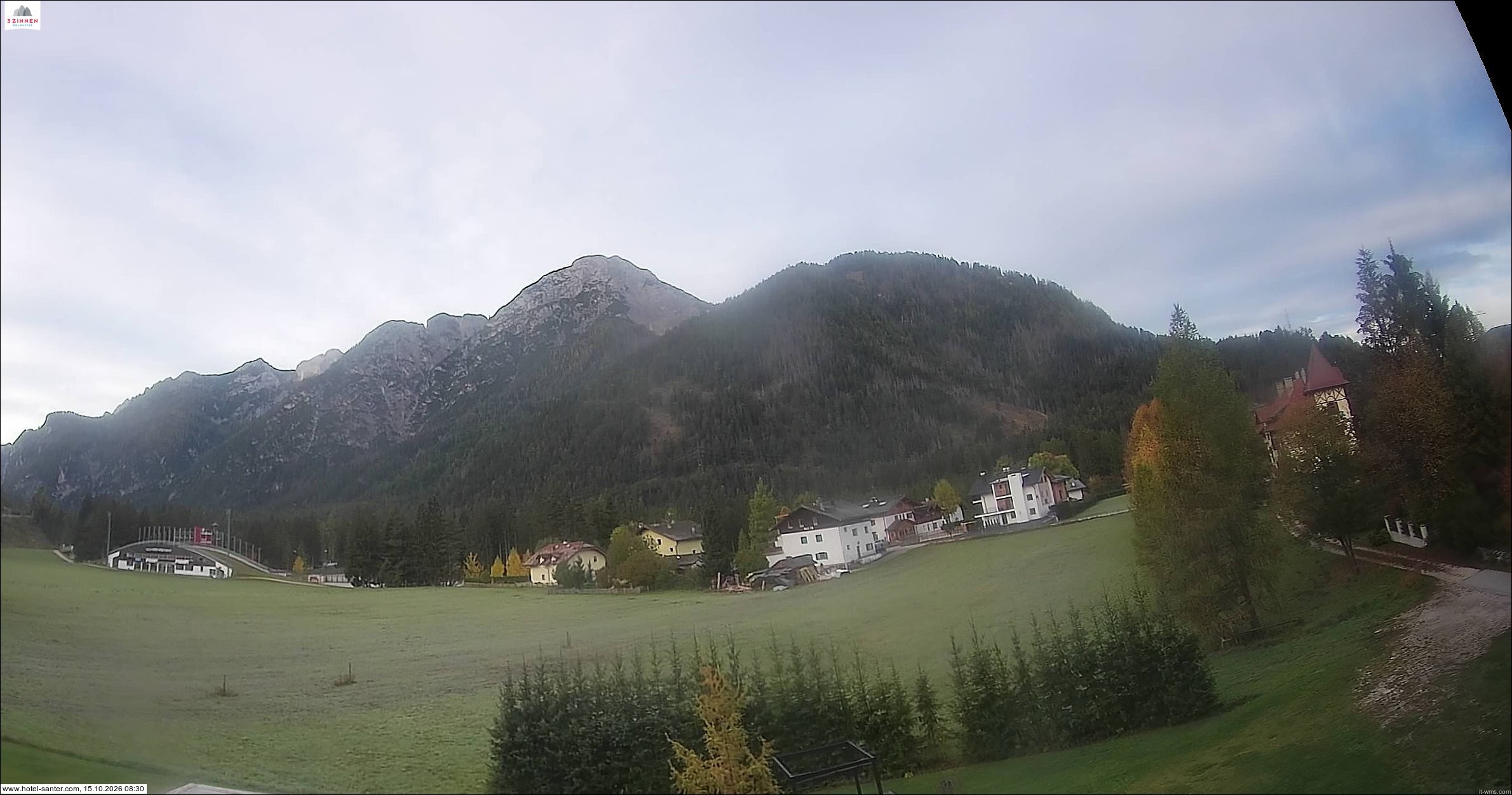 Archiv Foto Webcam Hotel Santer in Toblach