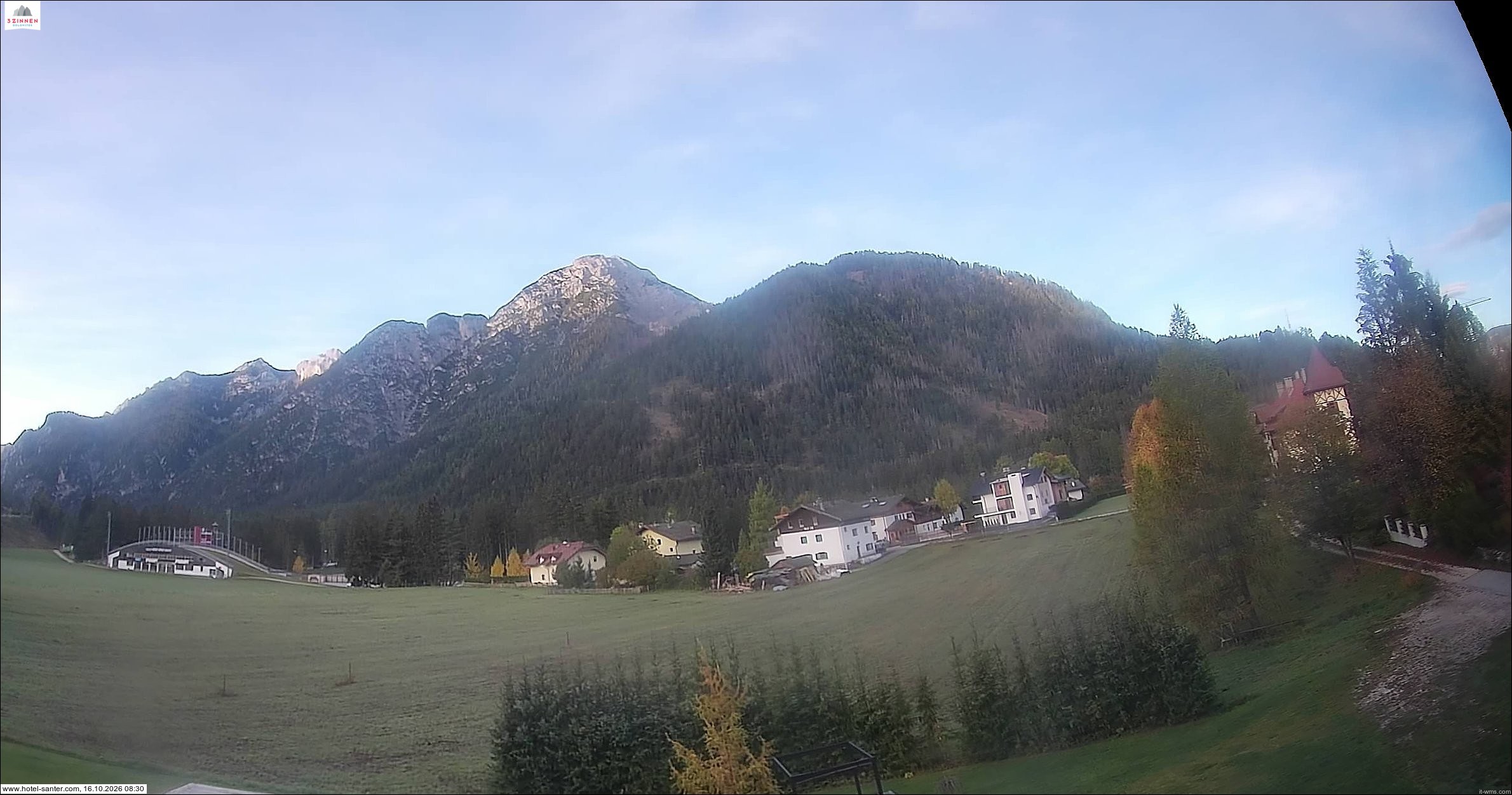Archiv Foto Webcam Hotel Santer in Toblach