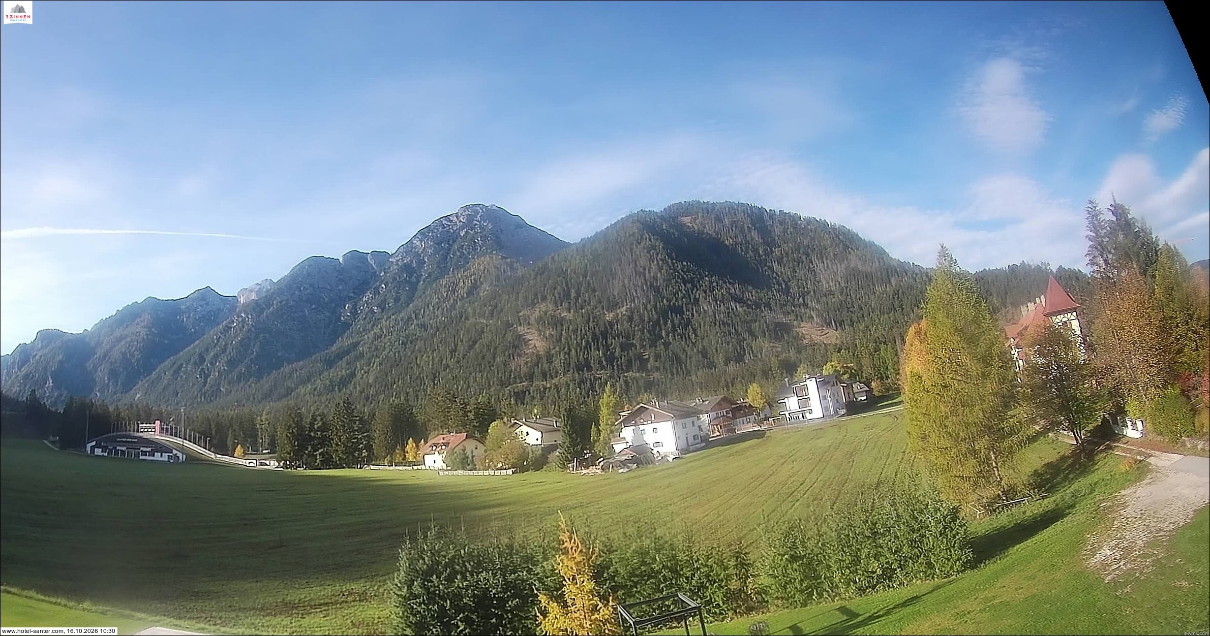 Archiv Foto Webcam Hotel Santer in Toblach