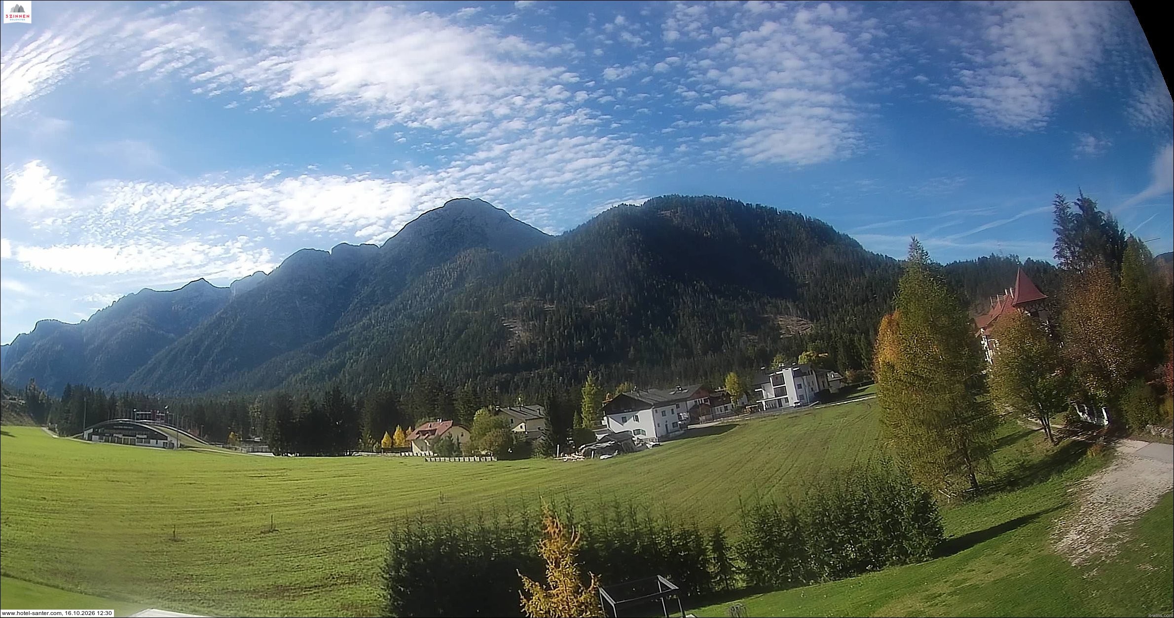 Archiv Foto Webcam Hotel Santer in Toblach