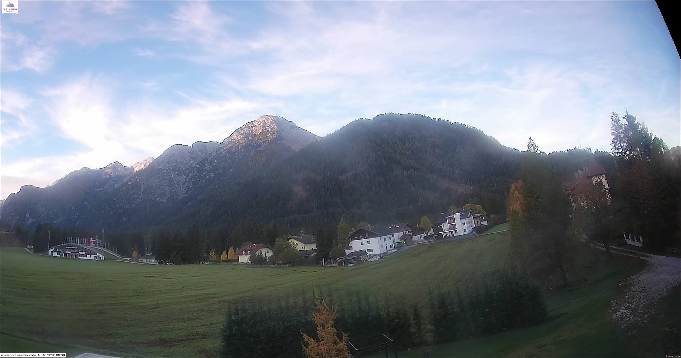 Archiv Foto Webcam Hotel Santer in Toblach