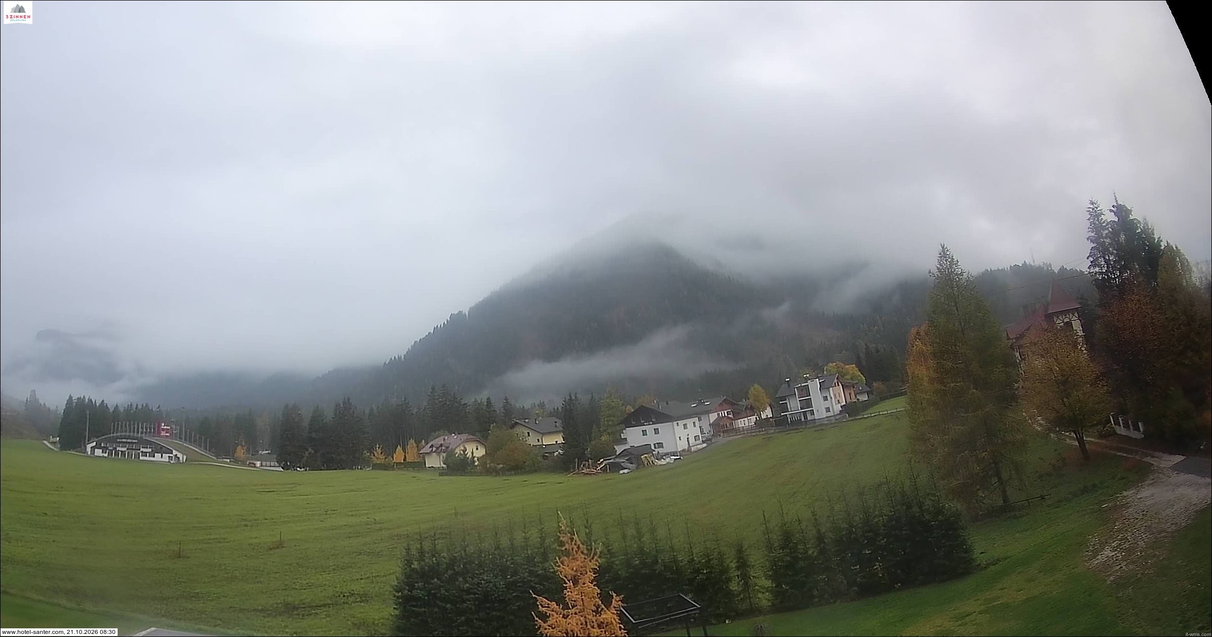 Archiv Foto Webcam Hotel Santer in Toblach
