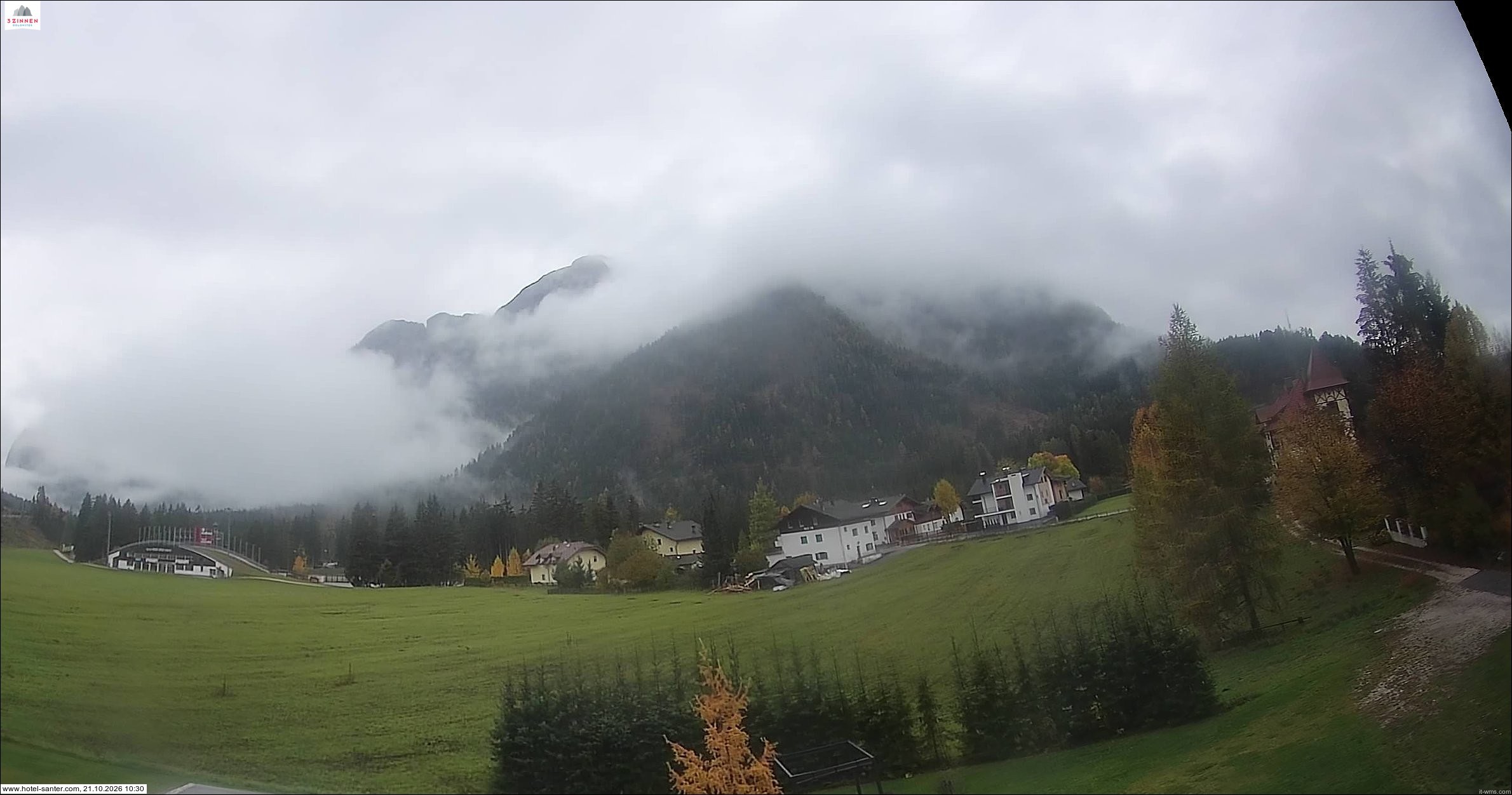 Archiv Foto Webcam Hotel Santer in Toblach