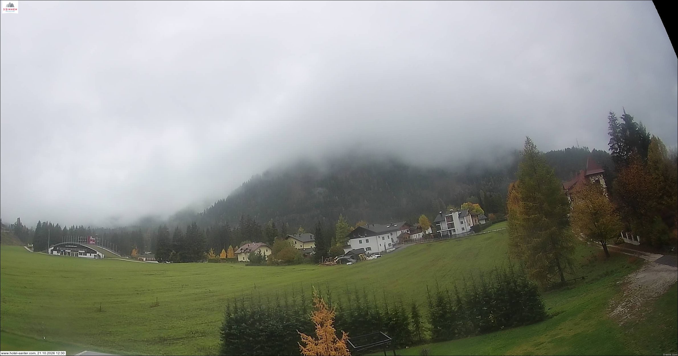 Archiv Foto Webcam Hotel Santer in Toblach