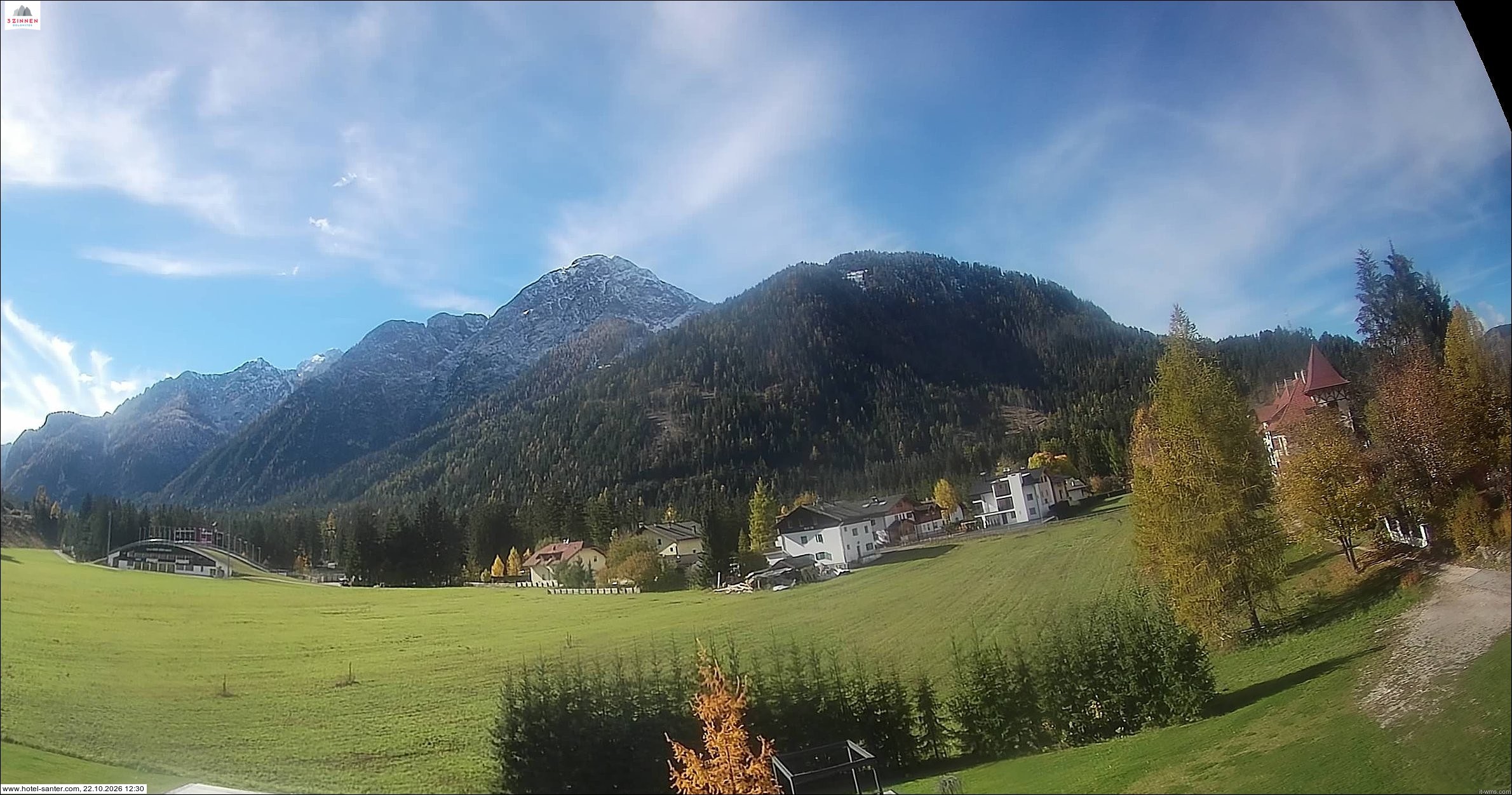 Archiv Foto Webcam Hotel Santer in Toblach