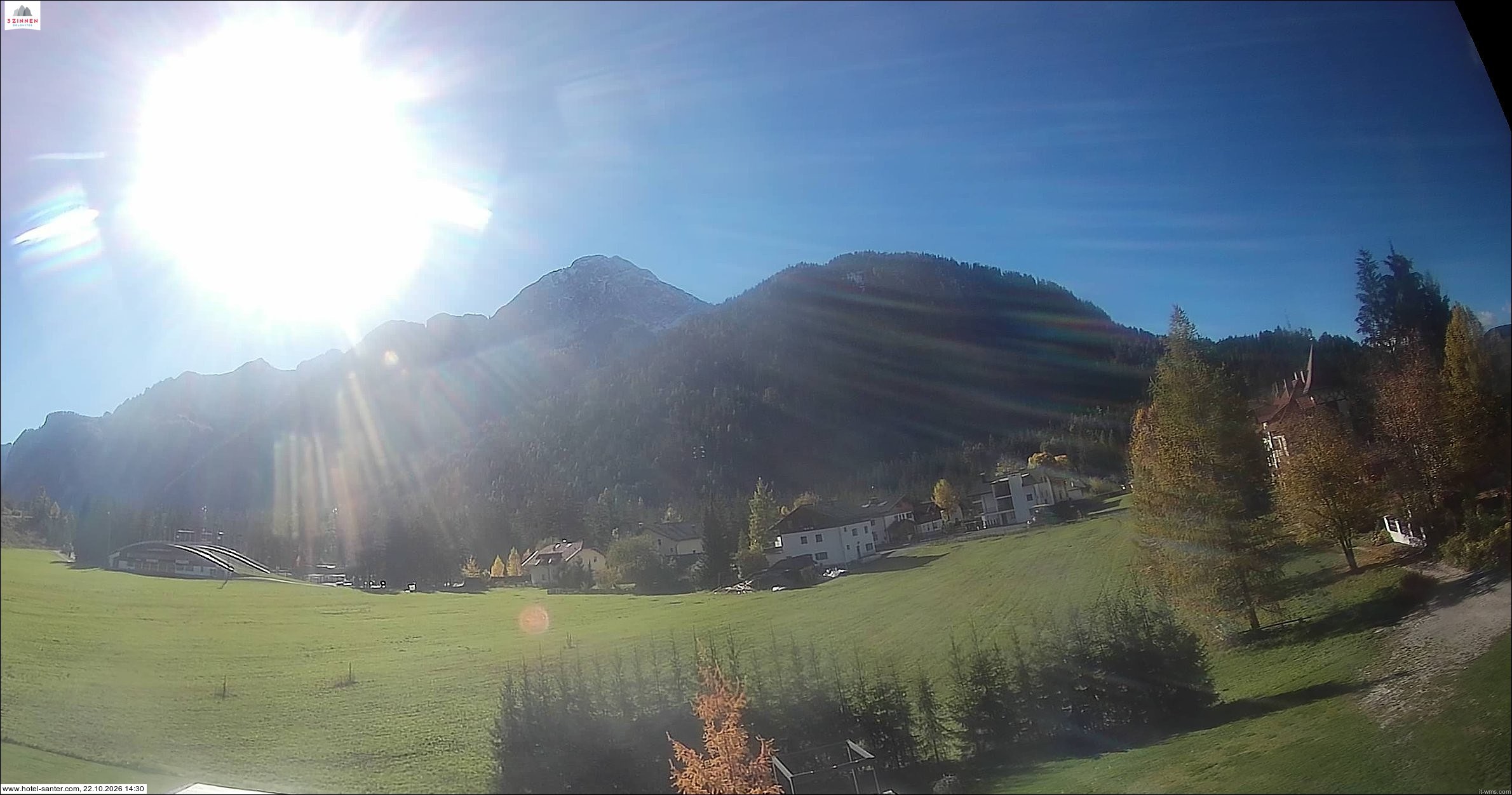 Archiv Foto Webcam Hotel Santer in Toblach
