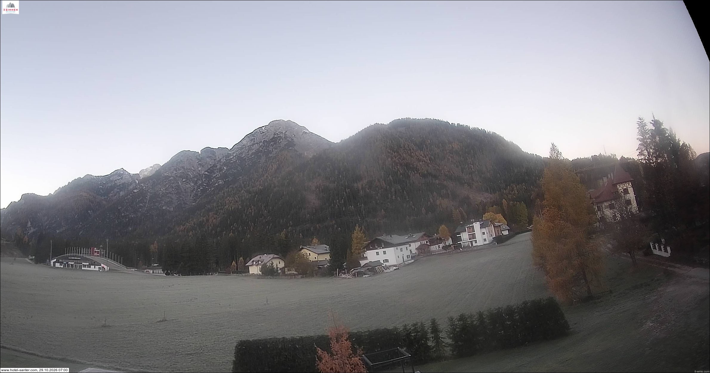 Archiv Foto Webcam Hotel Santer in Toblach