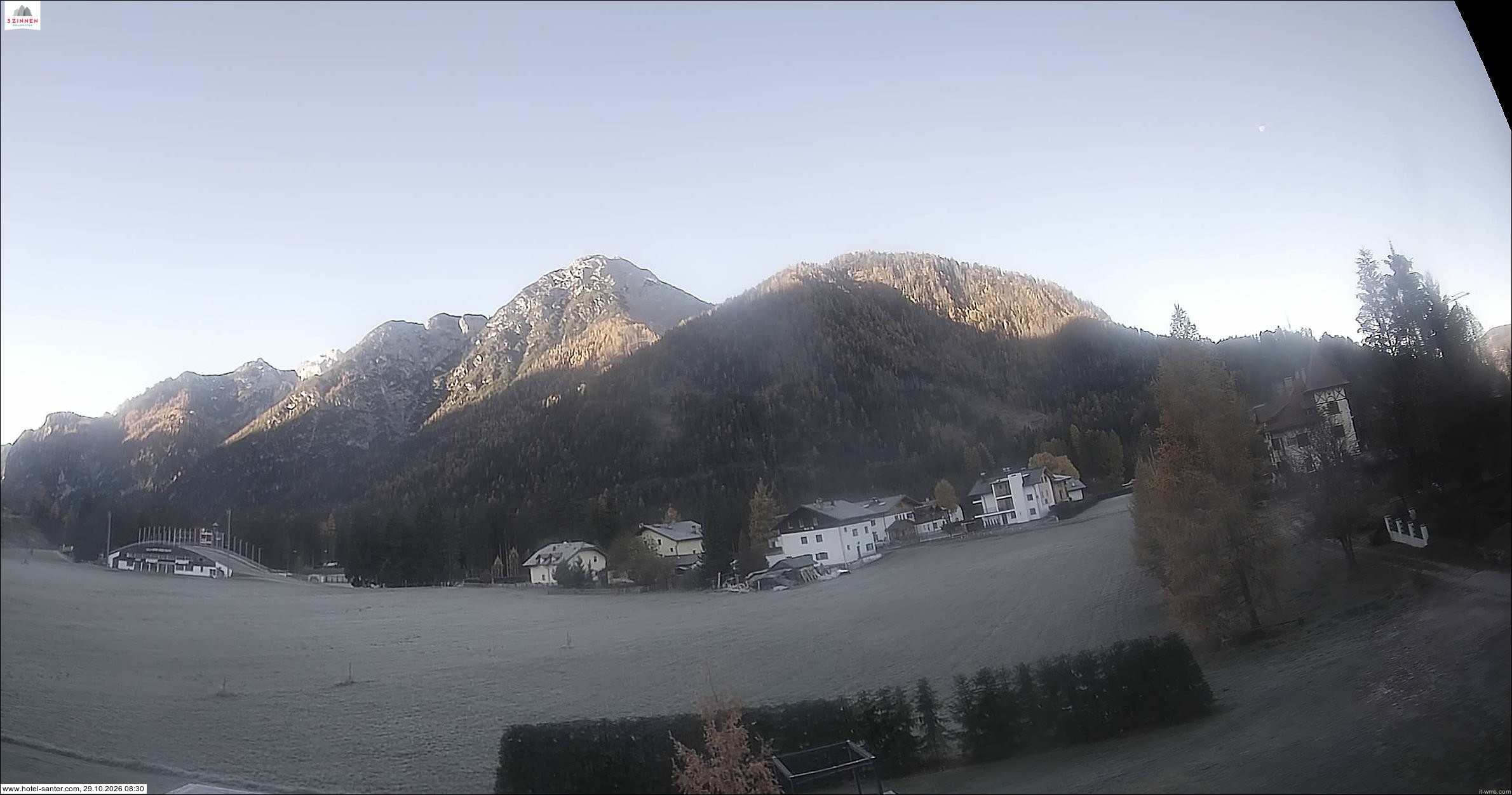 Archiv Foto Webcam Hotel Santer in Toblach