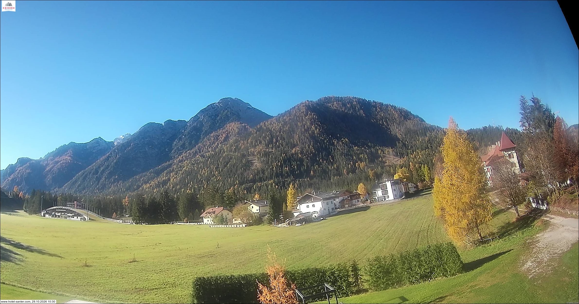Archiv Foto Webcam Hotel Santer in Toblach