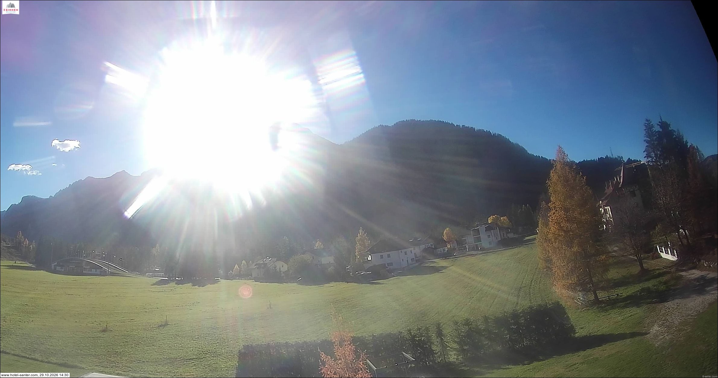 Archiv Foto Webcam Hotel Santer in Toblach