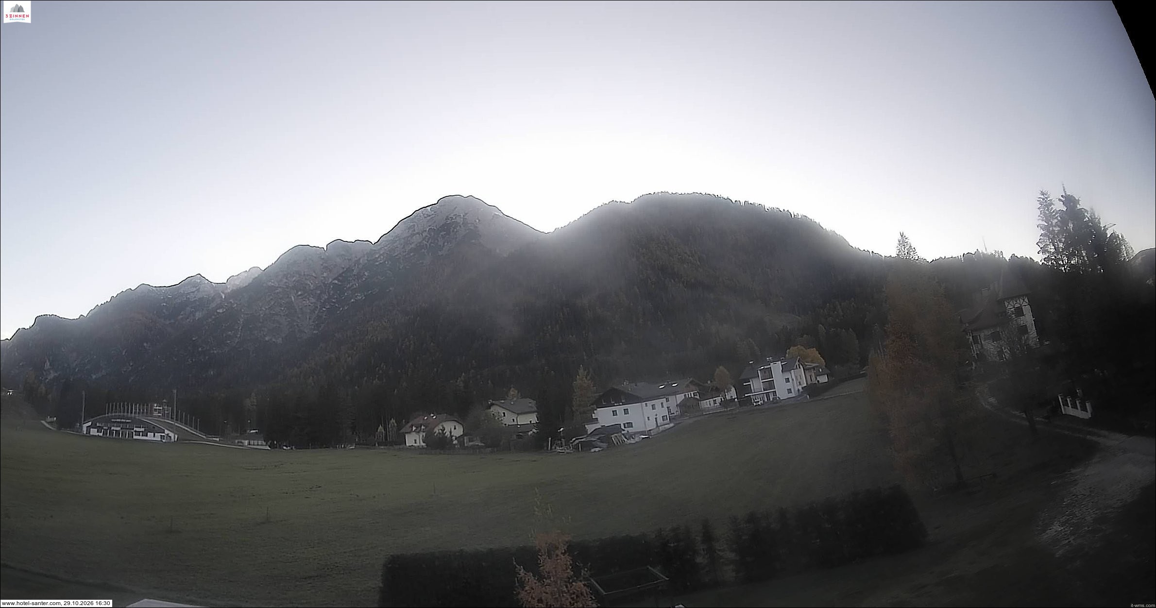Archiv Foto Webcam Hotel Santer in Toblach