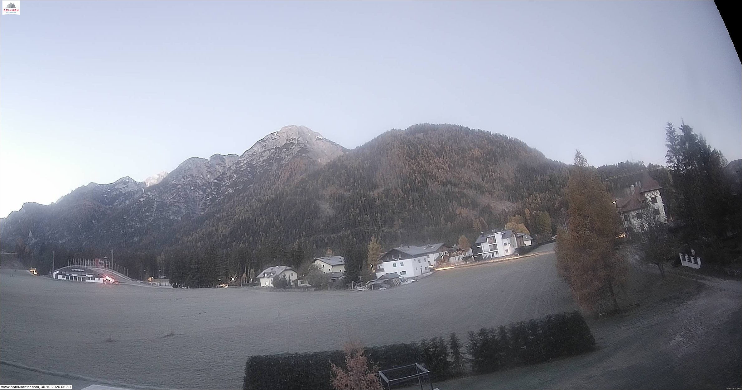 Archiv Foto Webcam Hotel Santer in Toblach