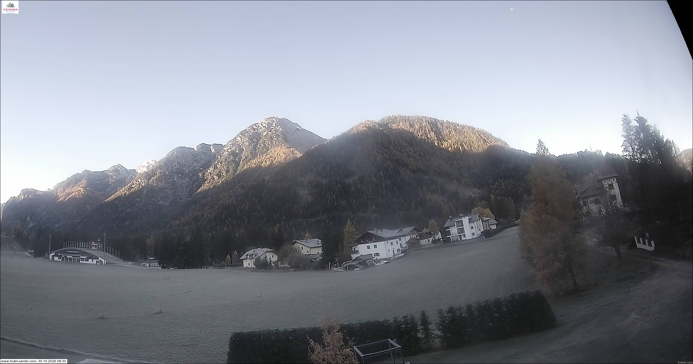 Archiv Foto Webcam Hotel Santer in Toblach