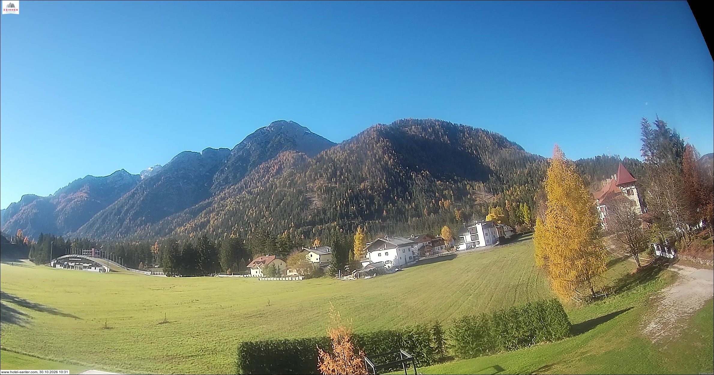 Archiv Foto Webcam Hotel Santer in Toblach