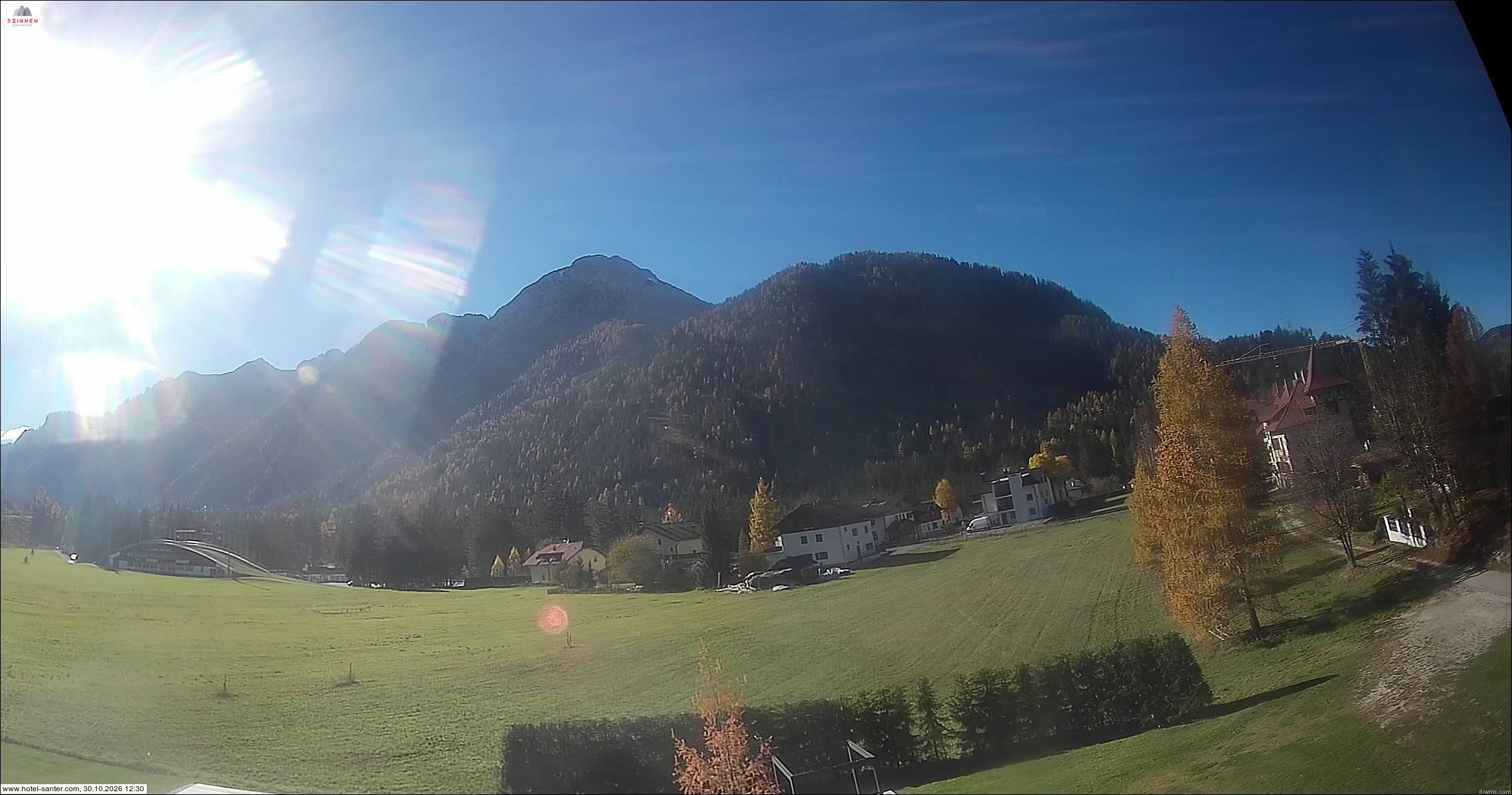 Archiv Foto Webcam Hotel Santer in Toblach