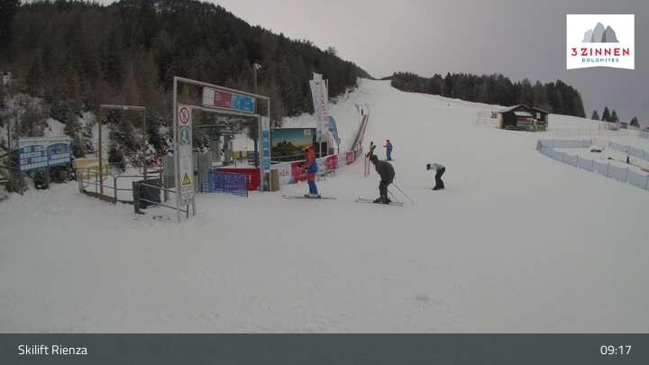 Archived image Webcam Lift in Rienz