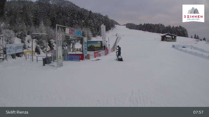 Archiv Foto Webcam Liftanlage in Rienz