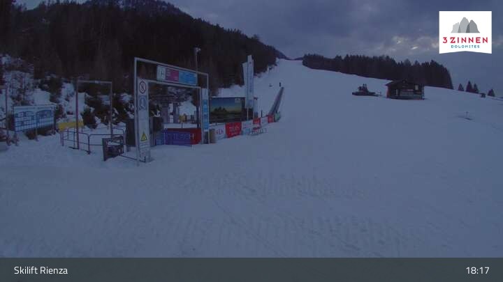 Archiv Foto Webcam Liftanlage in Rienz