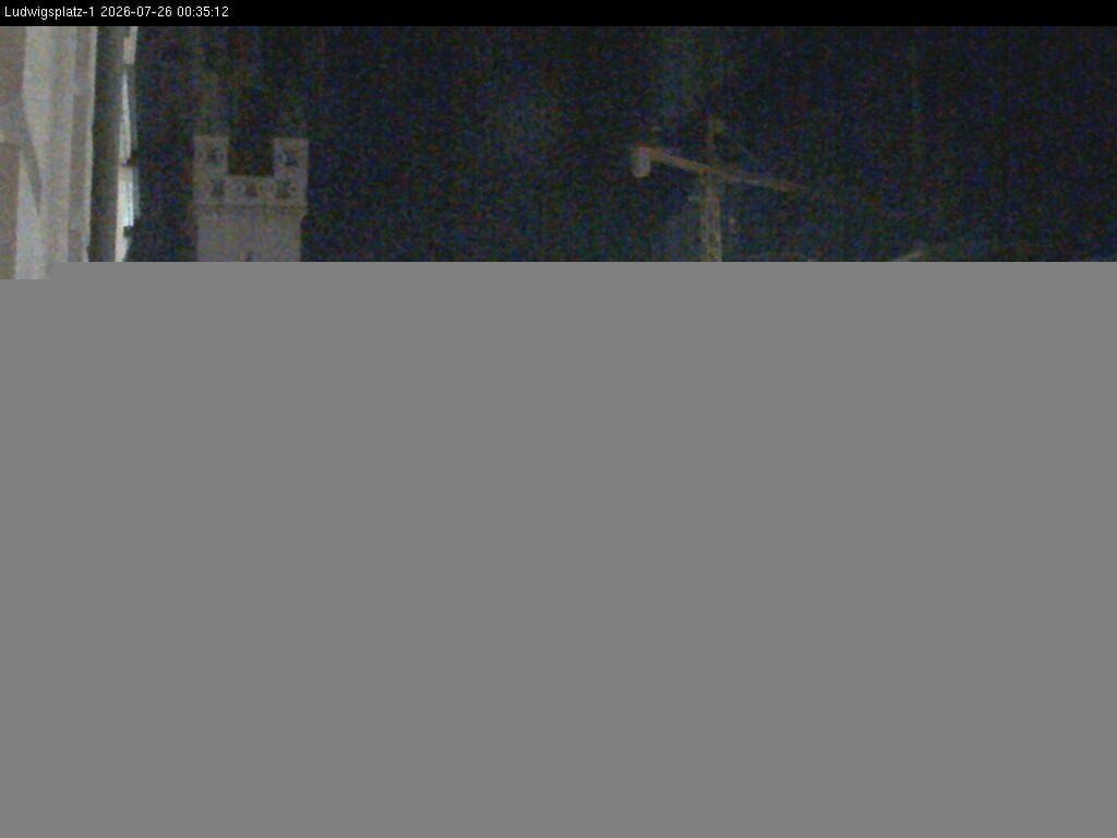 Archiv Foto Webcam Straubing: Blick auf den Stadtturm und Ludwigsplatz