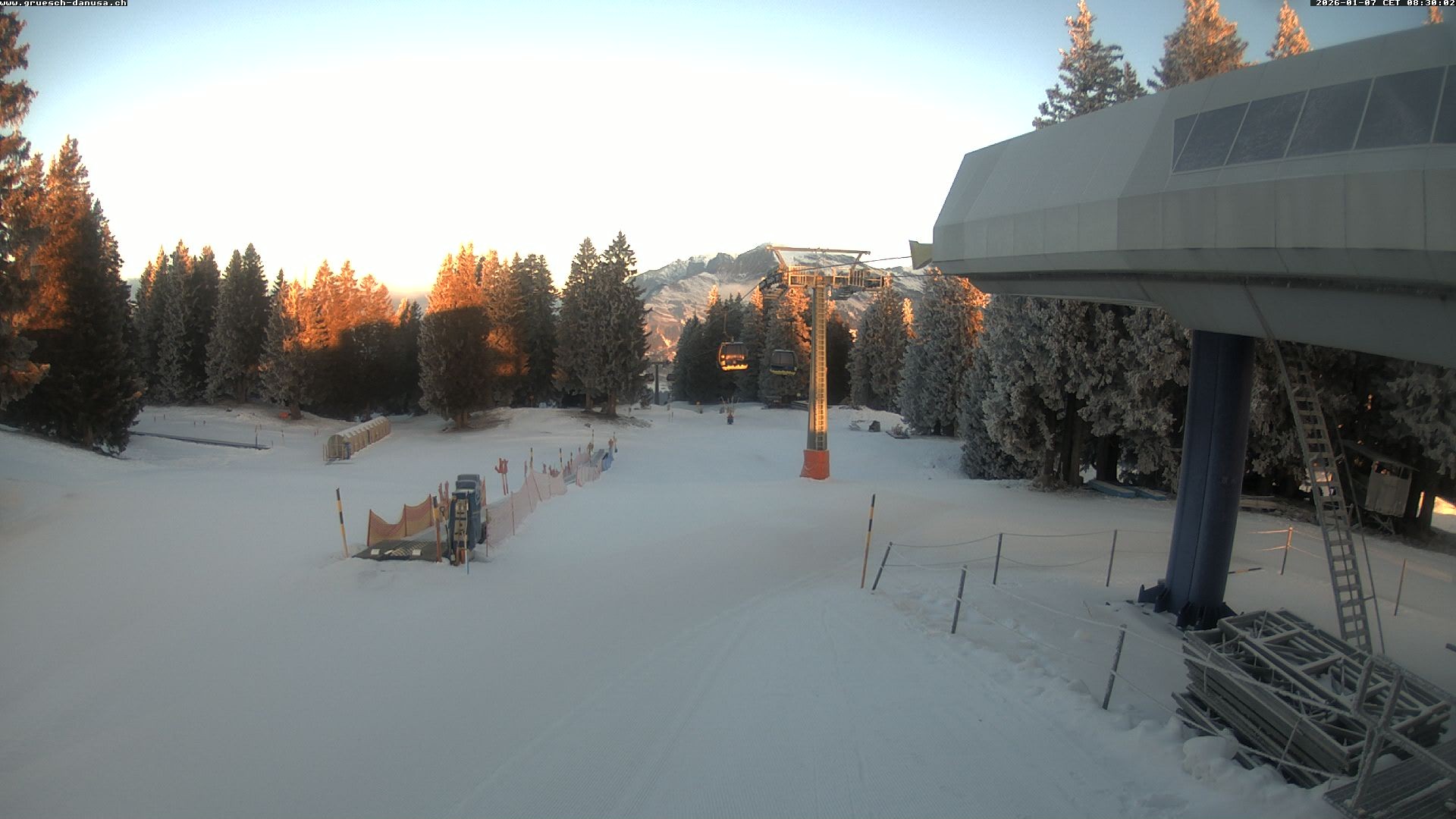 Archiv Foto Webcam Bergstation Grüsch Danusa