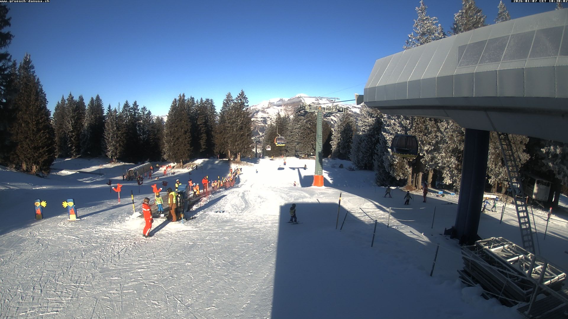 Archiv Foto Webcam Bergstation Grüsch Danusa