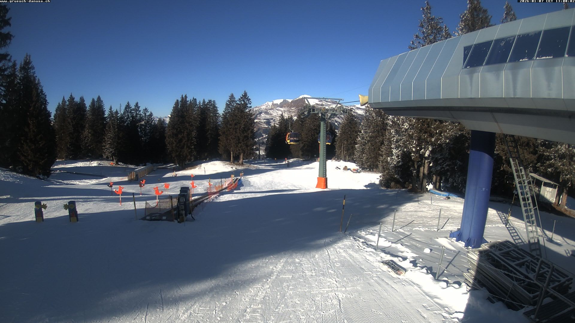 Archiv Foto Webcam Bergstation Grüsch Danusa