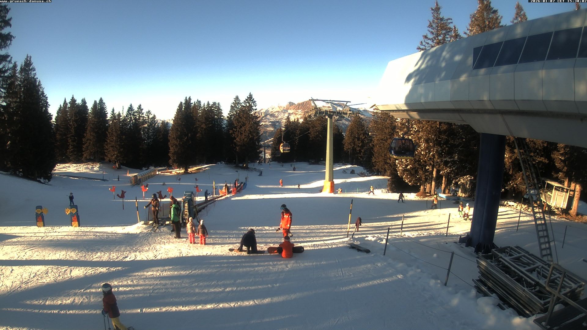 Archiv Foto Webcam Bergstation Grüsch Danusa