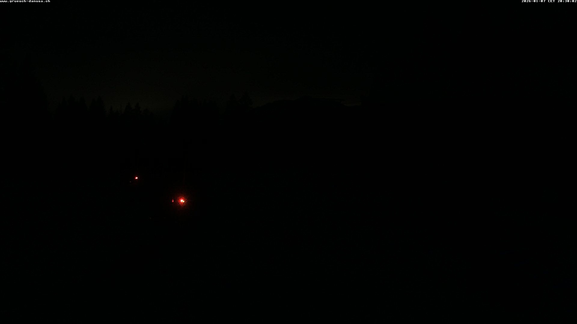 Archiv Foto Webcam Bergstation Grüsch Danusa