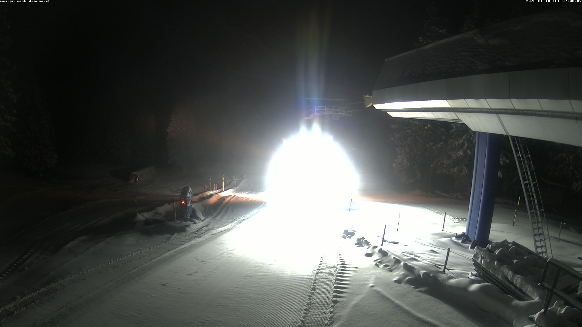 Archived image Webcam Top Station Grüsch Danusa