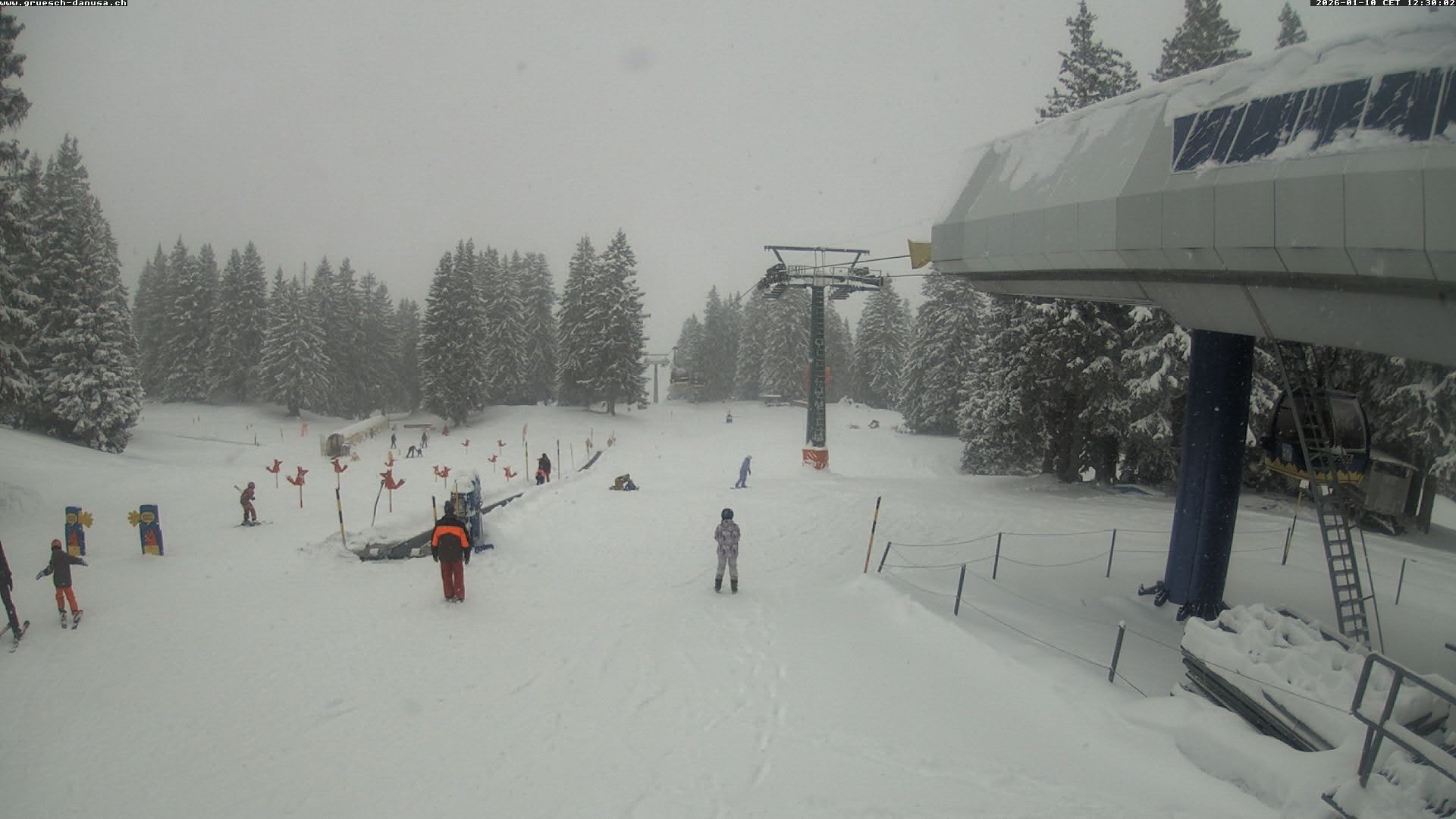 Archived image Webcam Top Station Grüsch Danusa