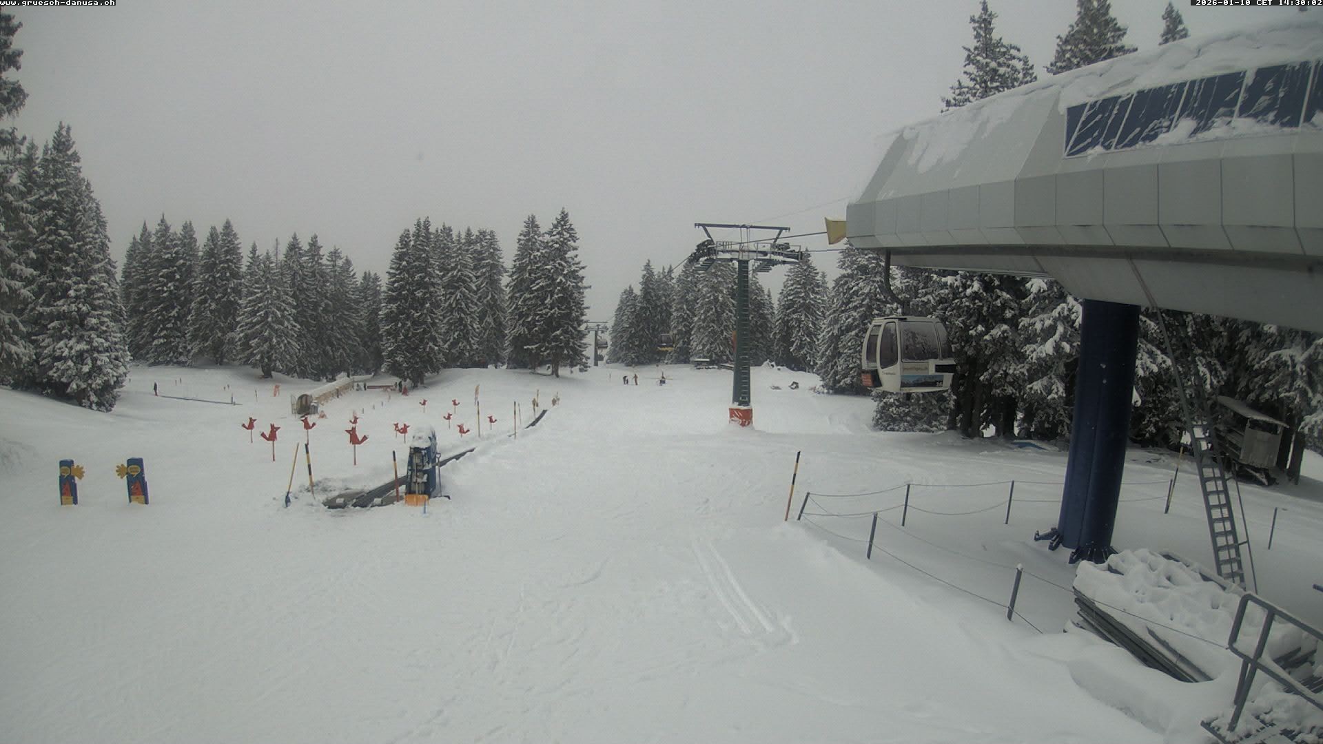 Archived image Webcam Top Station Grüsch Danusa