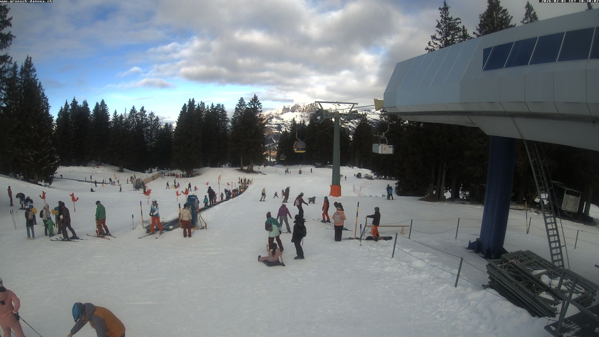 Archiv Foto Webcam Bergstation Grüsch Danusa