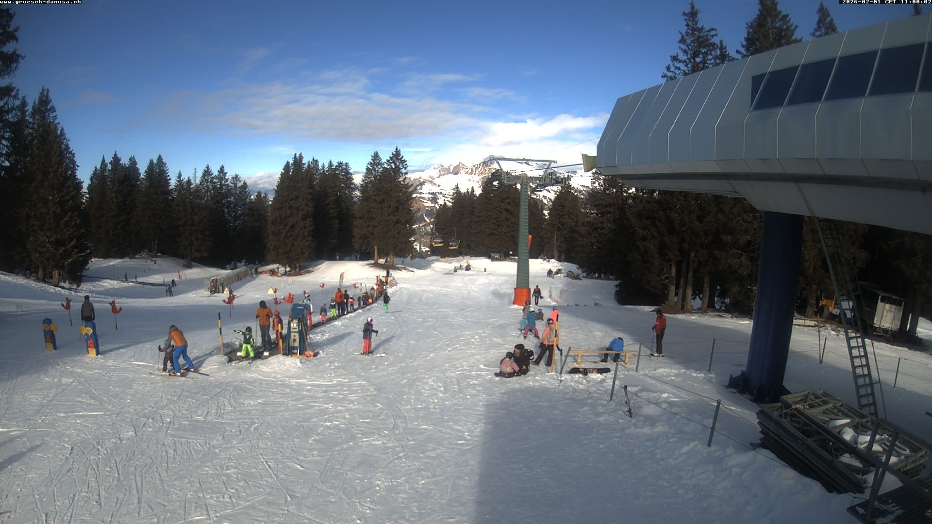 Archiv Foto Webcam Bergstation Grüsch Danusa