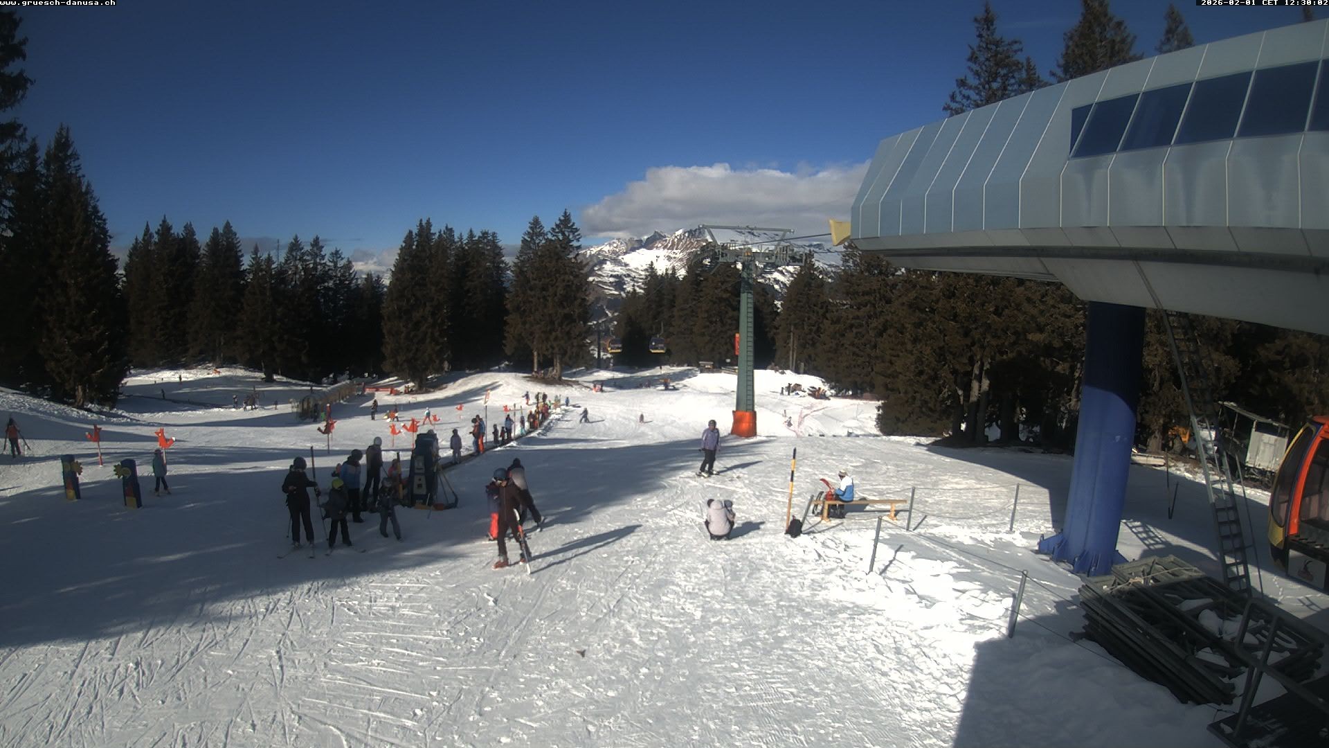 Archiv Foto Webcam Bergstation Grüsch Danusa