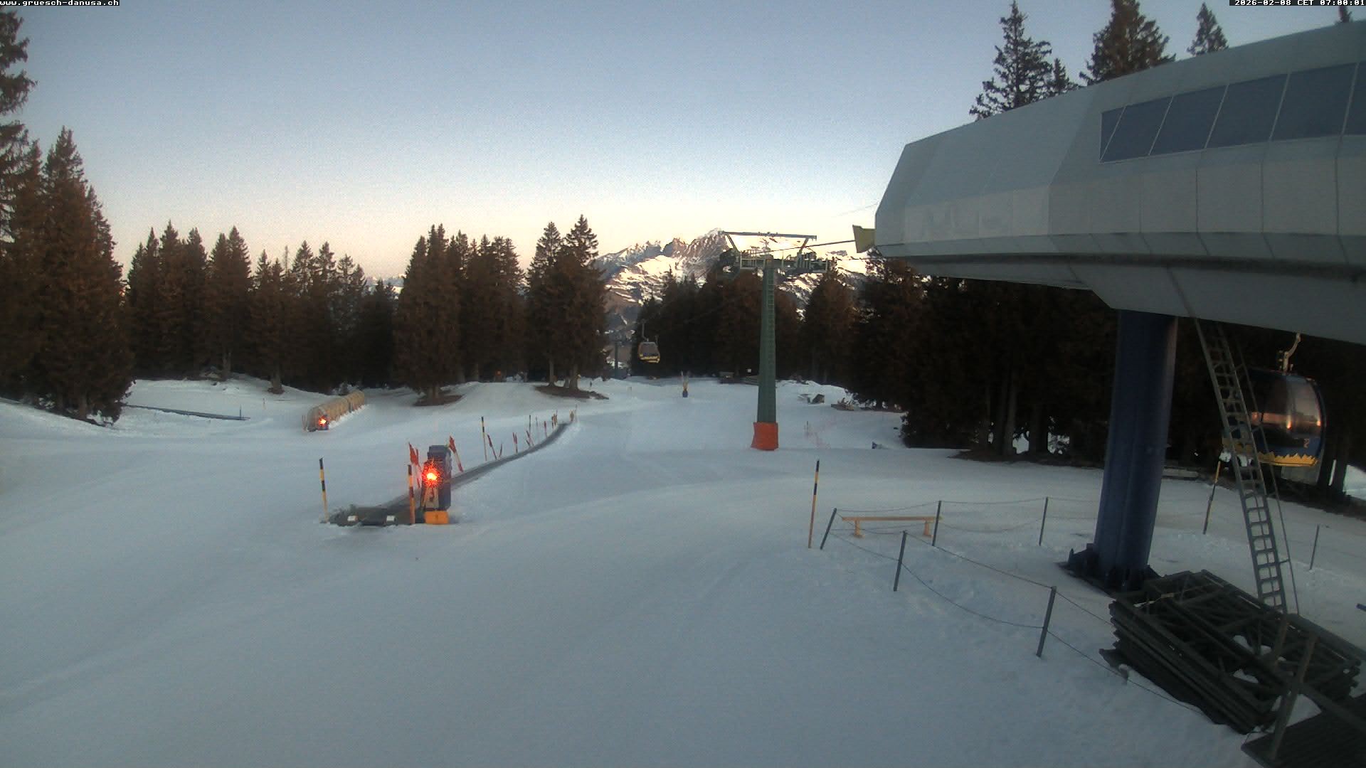 Archiv Foto Webcam Bergstation Grüsch Danusa