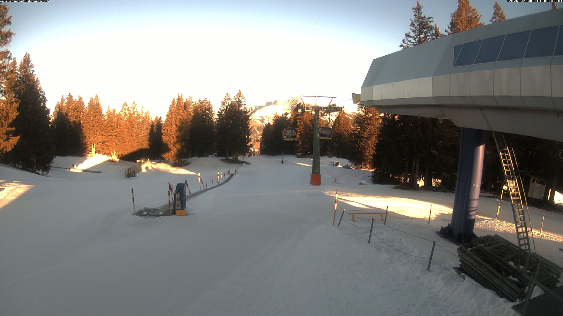 Archiv Foto Webcam Bergstation Grüsch Danusa