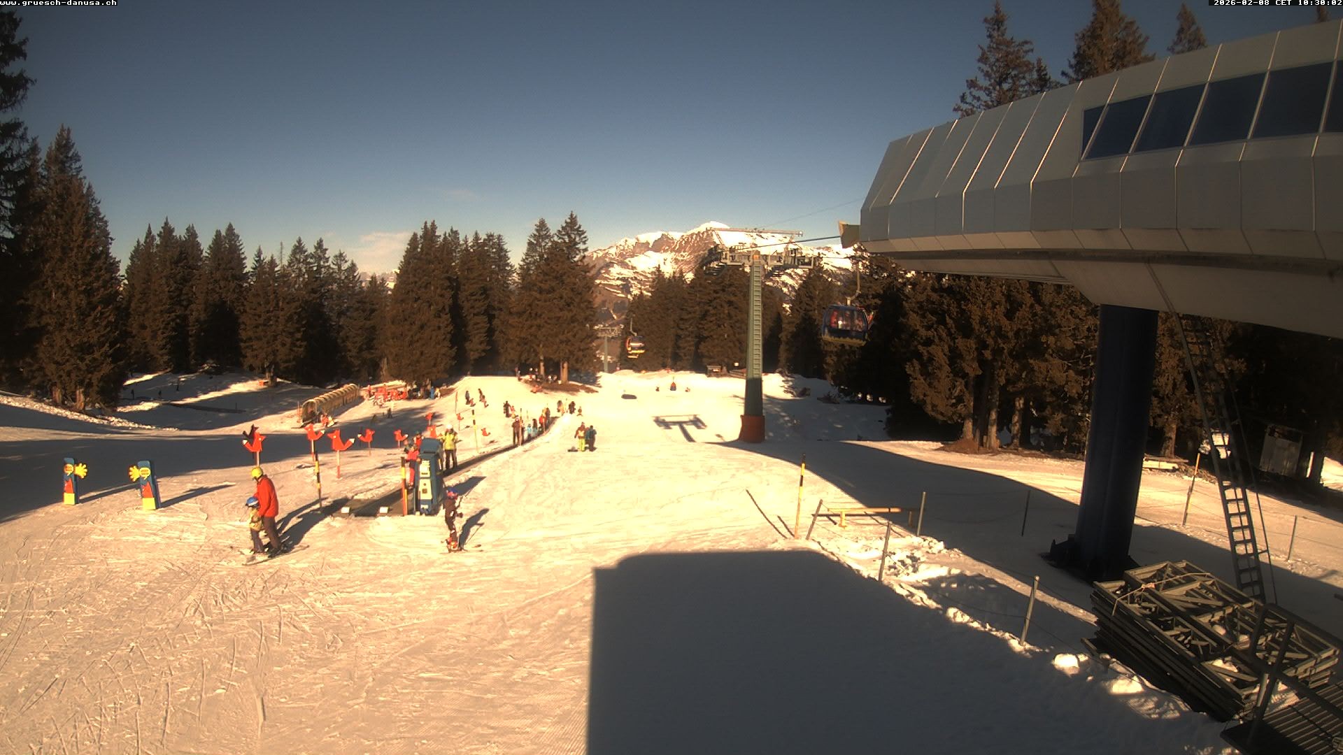 Archiv Foto Webcam Bergstation Grüsch Danusa