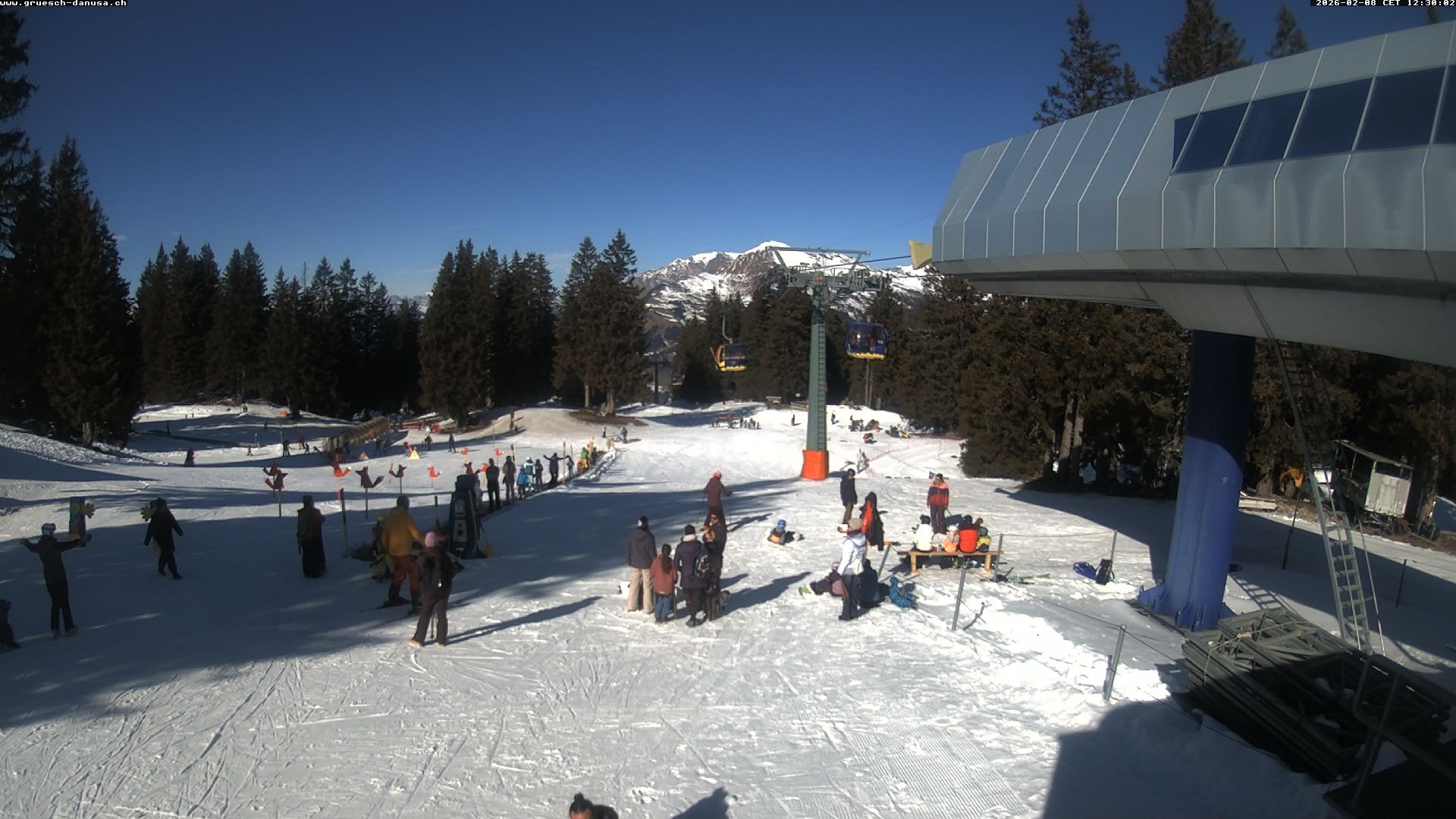 Archiv Foto Webcam Bergstation Grüsch Danusa