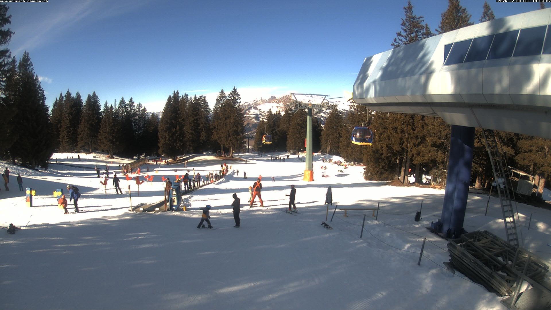 Archiv Foto Webcam Bergstation Grüsch Danusa