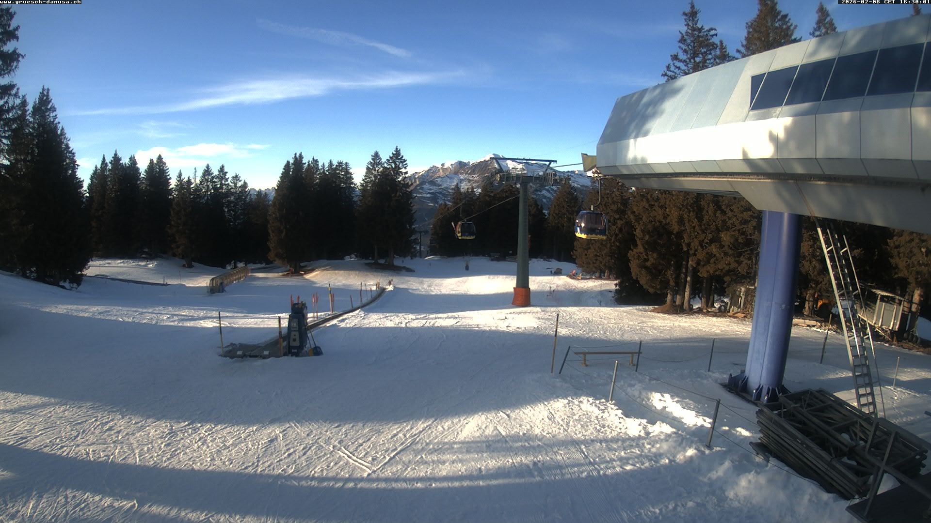 Archiv Foto Webcam Bergstation Grüsch Danusa