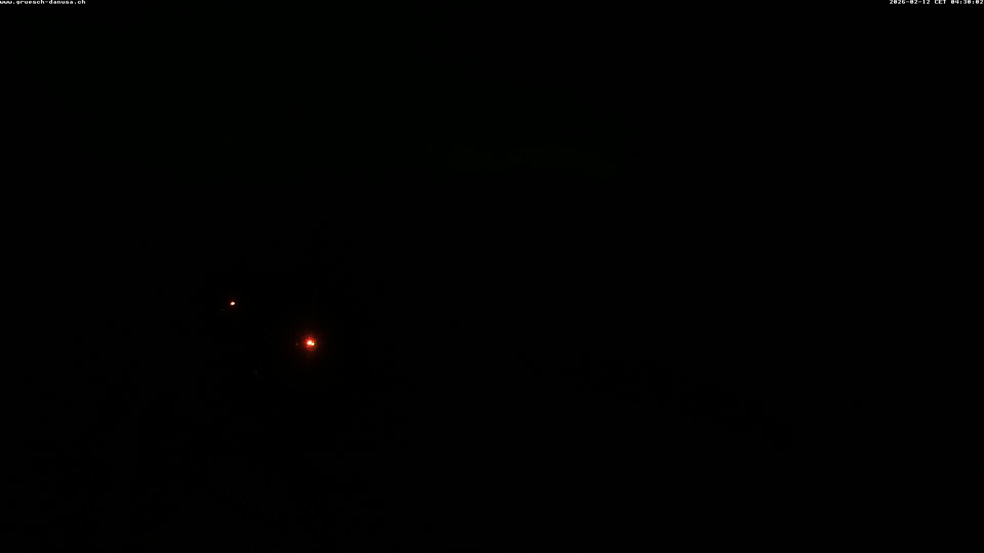 Archiv Foto Webcam Bergstation Grüsch Danusa