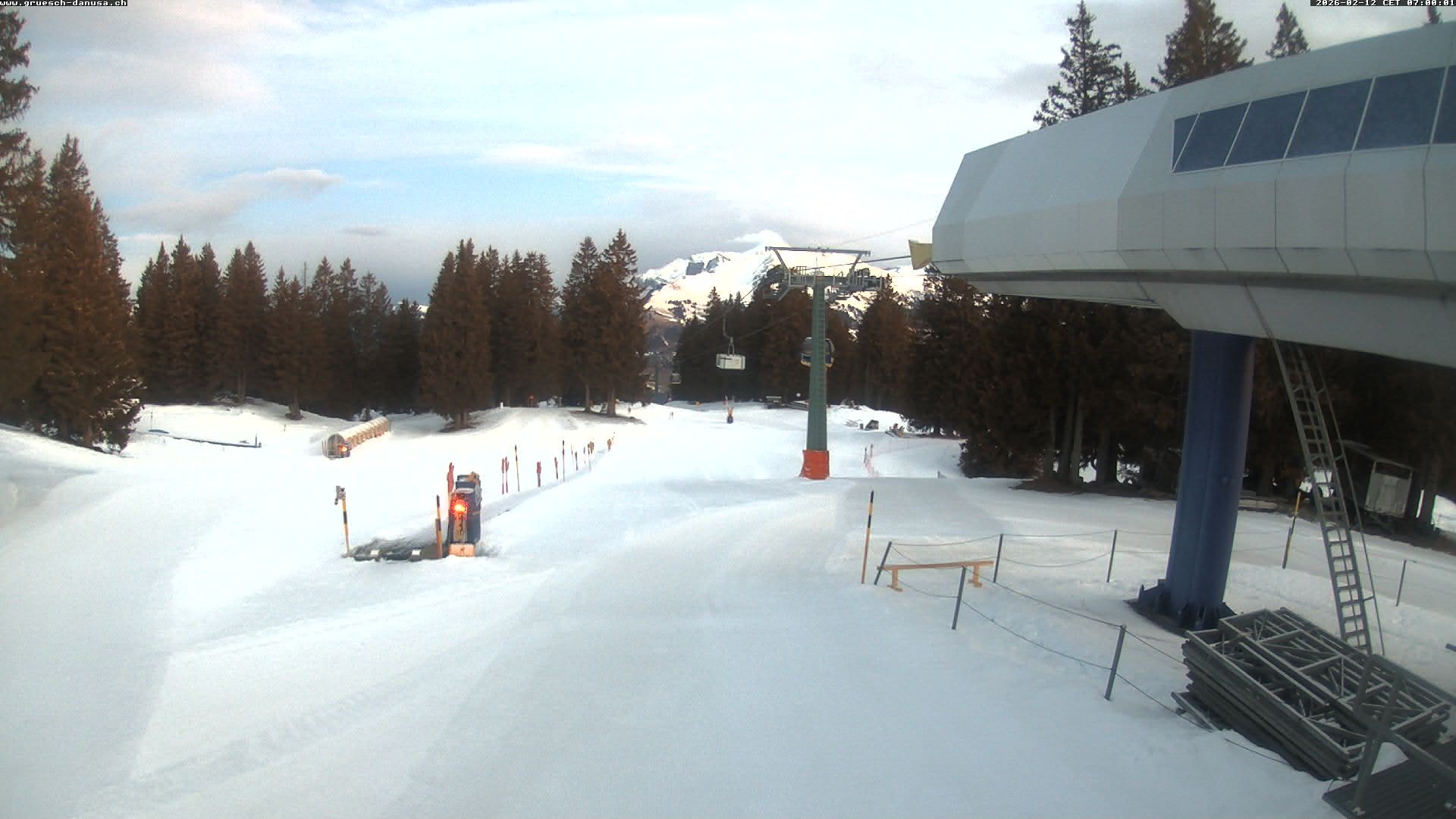 Archiv Foto Webcam Bergstation Grüsch Danusa